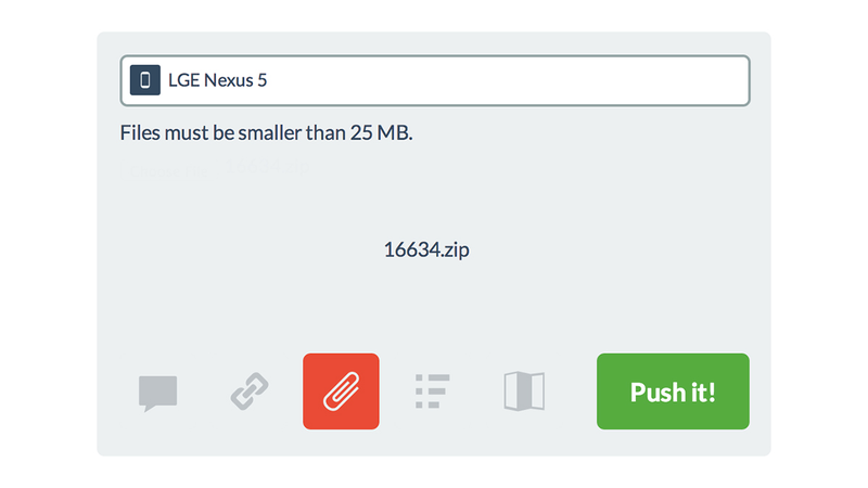 Illustration for article titled Send Almost Anything To Your Phone With Pushbullet